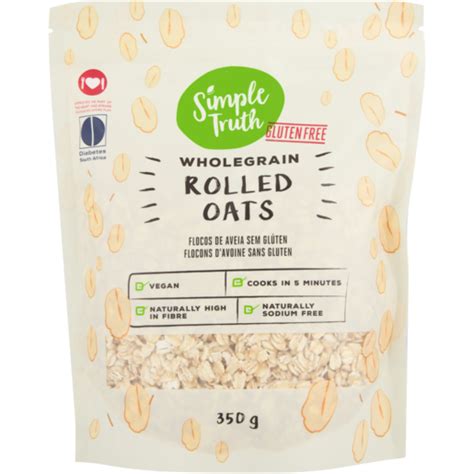 Are Simple Truth rolled oats gluten free